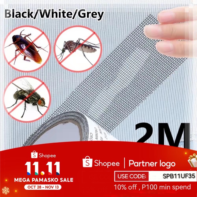 Window Screen Repair Kit Door Window Patch Tape Strong Adhesive Long 