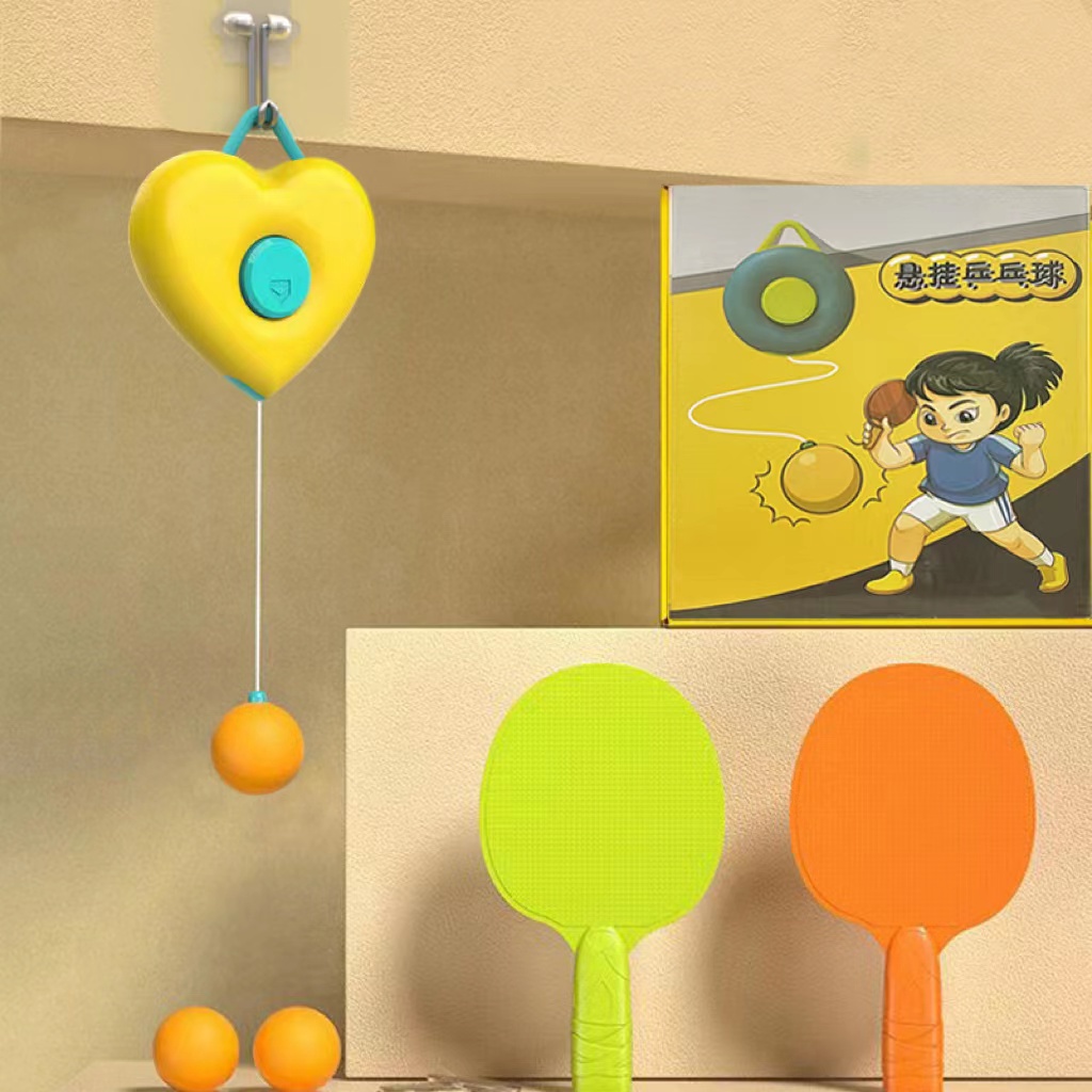 Hanging Table Tennis Training Device Children Door Frame Room Fun