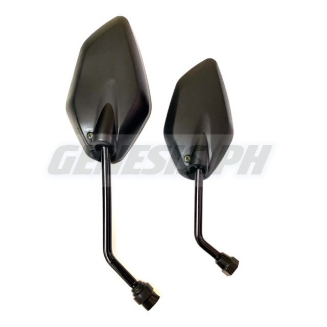 Genesis Motorcycle Classic Side Mirror Leaf Design Side Mirror Rear ...