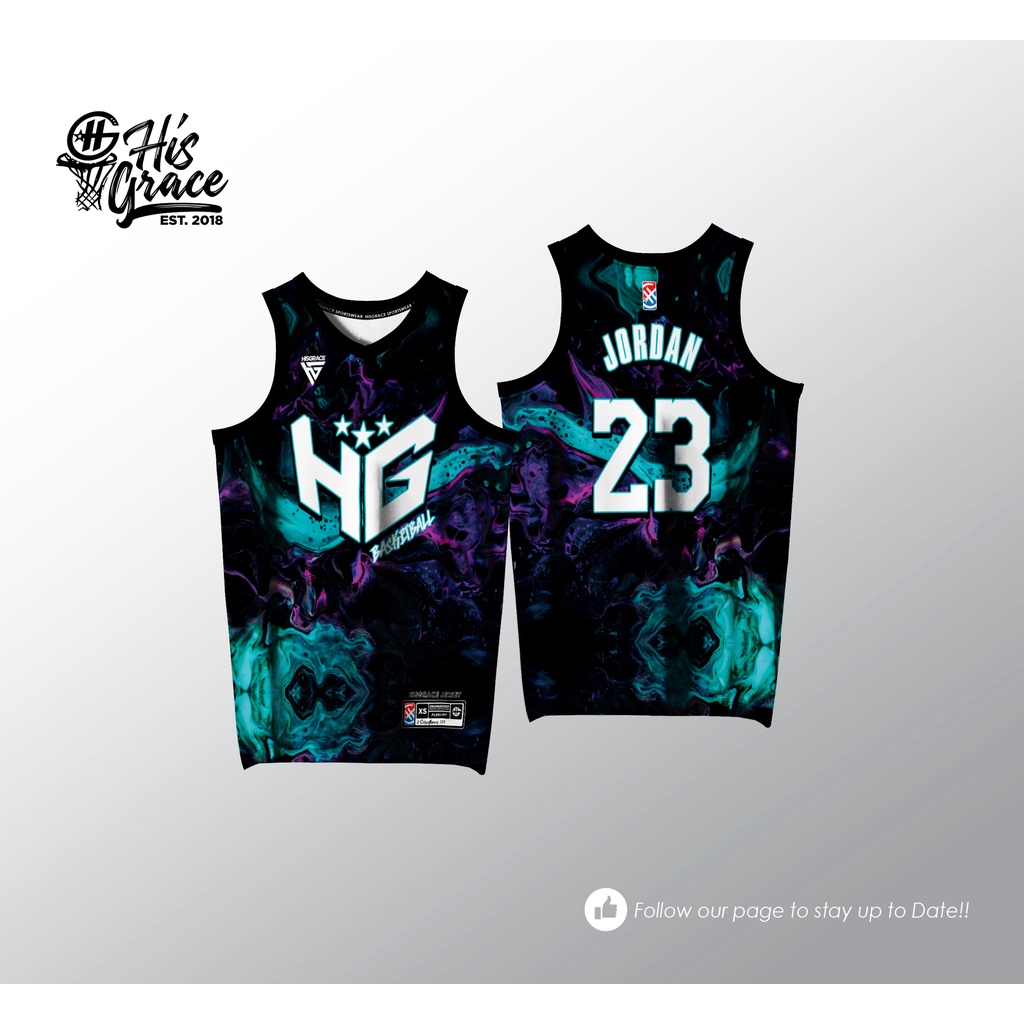 Black sublimation store basketball jersey