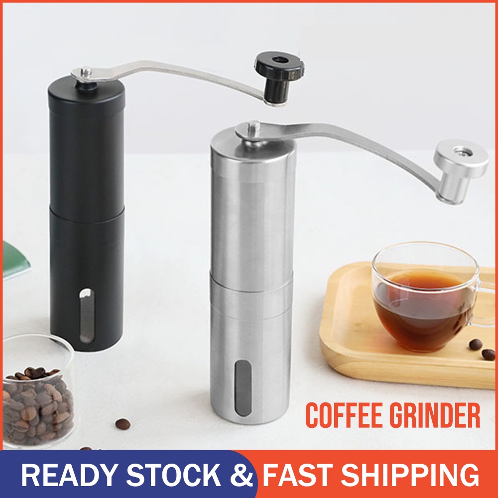 Manual Coffee Grinder Conical Burr Mill Bean Hand Grinder Portable