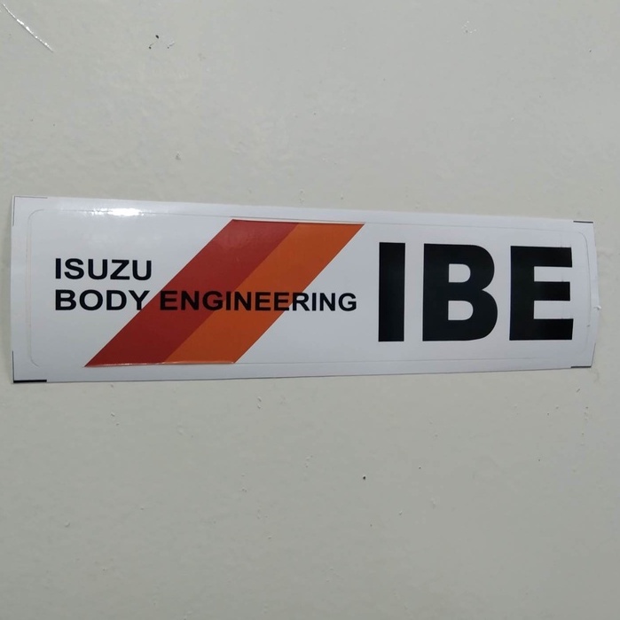 Isuzu elf NKR NPR aluminum van sticker | Shopee Philippines