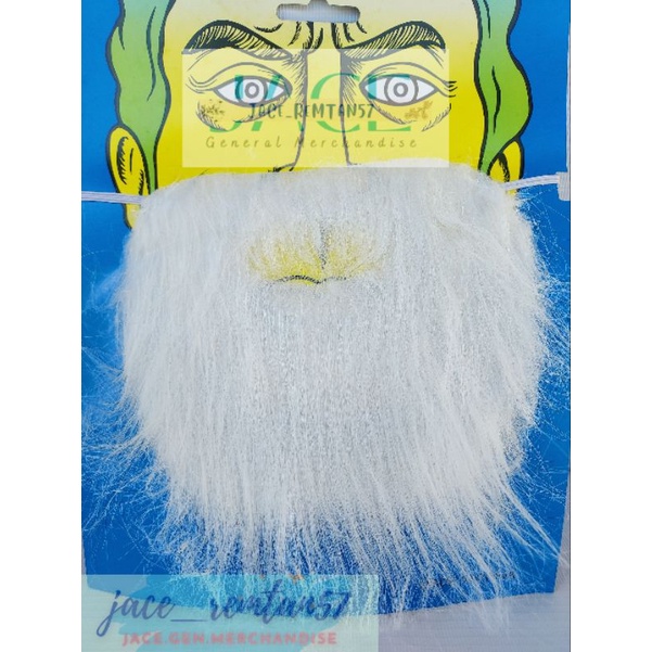 White Long Beard /Puting Balbas with Garter [Per Piece] | Shopee ...
