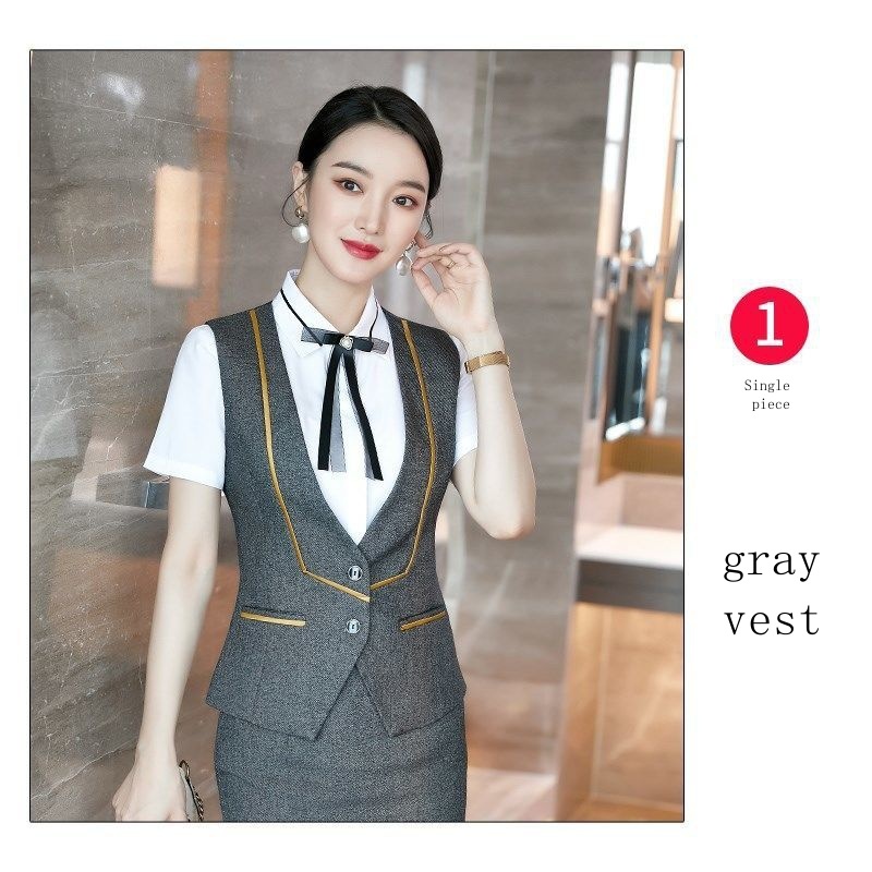 COD Black women s hotel front desk spring and autumn professional work