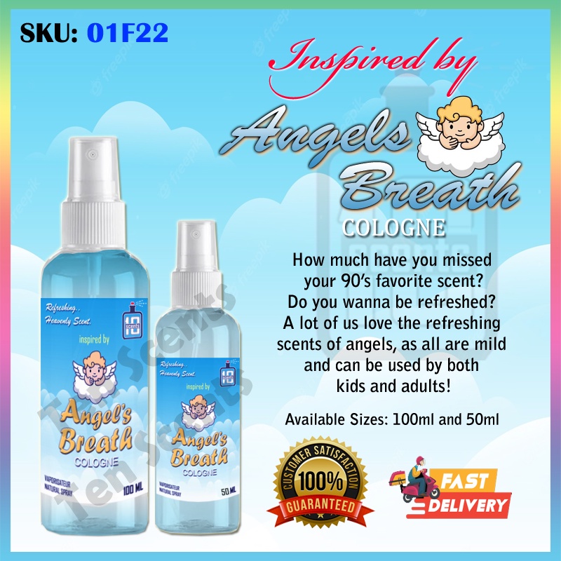 ANGELS_BREATH Inspired Cologne by Tenscents (100ml & 50ml) Shopee