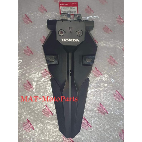 Genuine REAR FENDER Click 125/150 GC v2 -(80100-k59-T10ZA) | Shopee ...