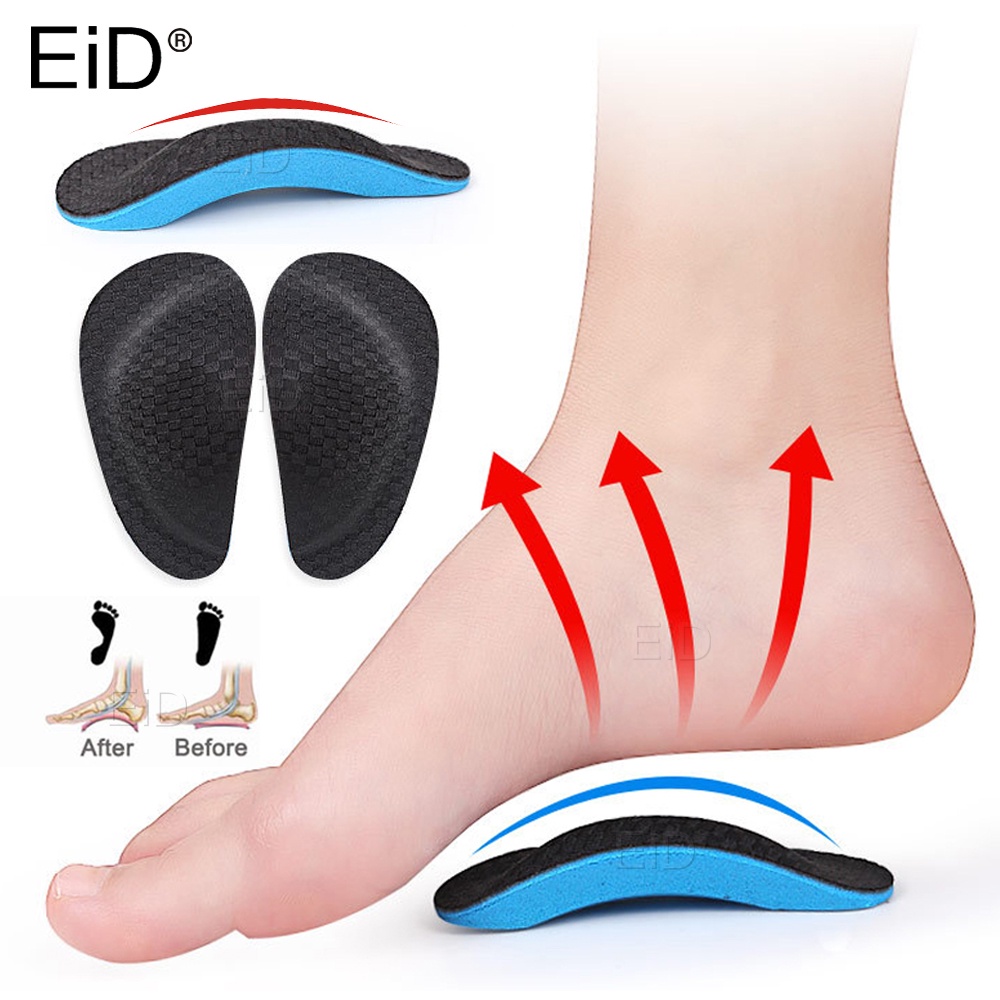 EiD Flat Feet Arch Support Orthopedic Insoles Pads For Shoes Men Women Foot  Valgus Varus EVA Sports Insoles Shoe Inserts Cushion