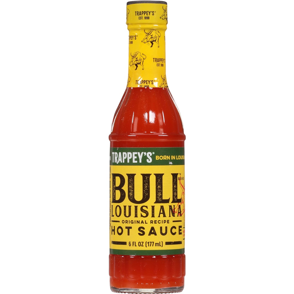 Trappey's Bull Louisiana Original Recipe Hot Sauce 177ml Shopee