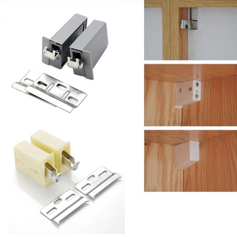 Cupboard Screw Suspension Connector Wall Cabinet Mounting Hook ...