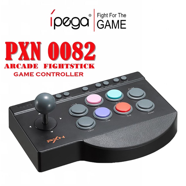 PXN 0082 Arcade Fightstick USB Wired Game Controller for Fighting Games ...