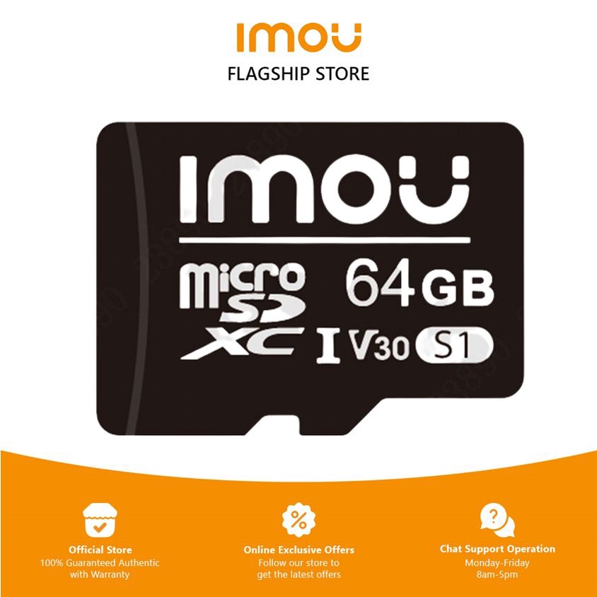 IMOU SD 64GB, High Speed MicroSD Memory Card Shopee Philippines