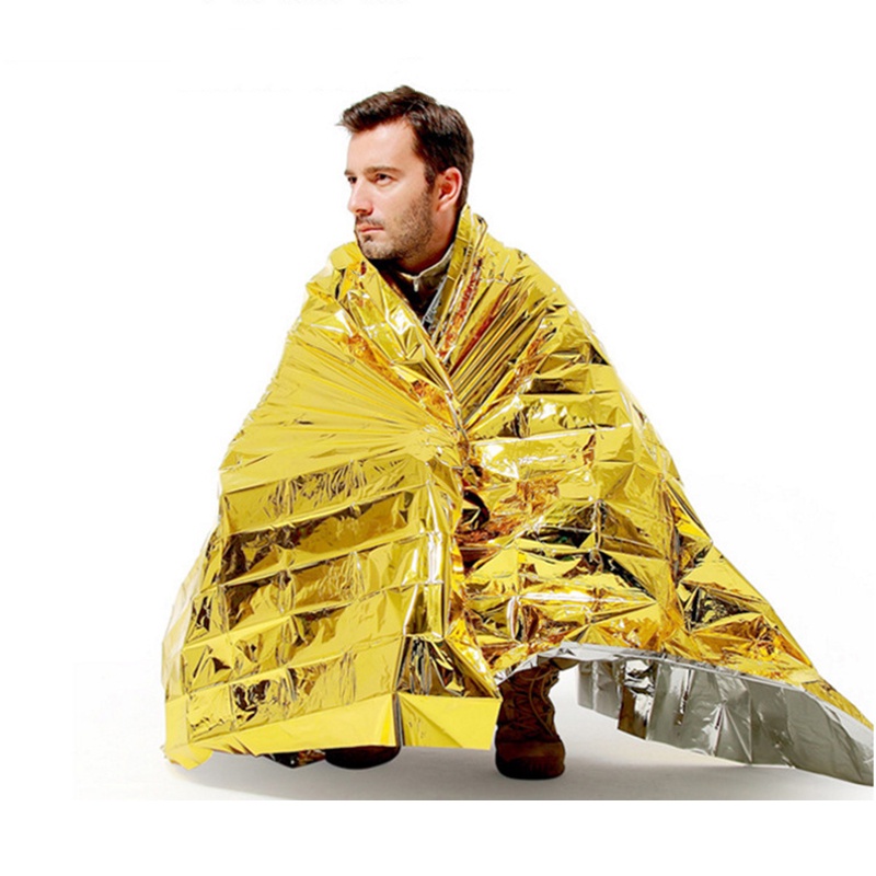 DICHSKI Outdoor Survive Thermal Mylar Lifesave Hypothermia Rescue