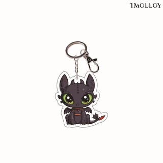 Toothless Acrylic Keychain 