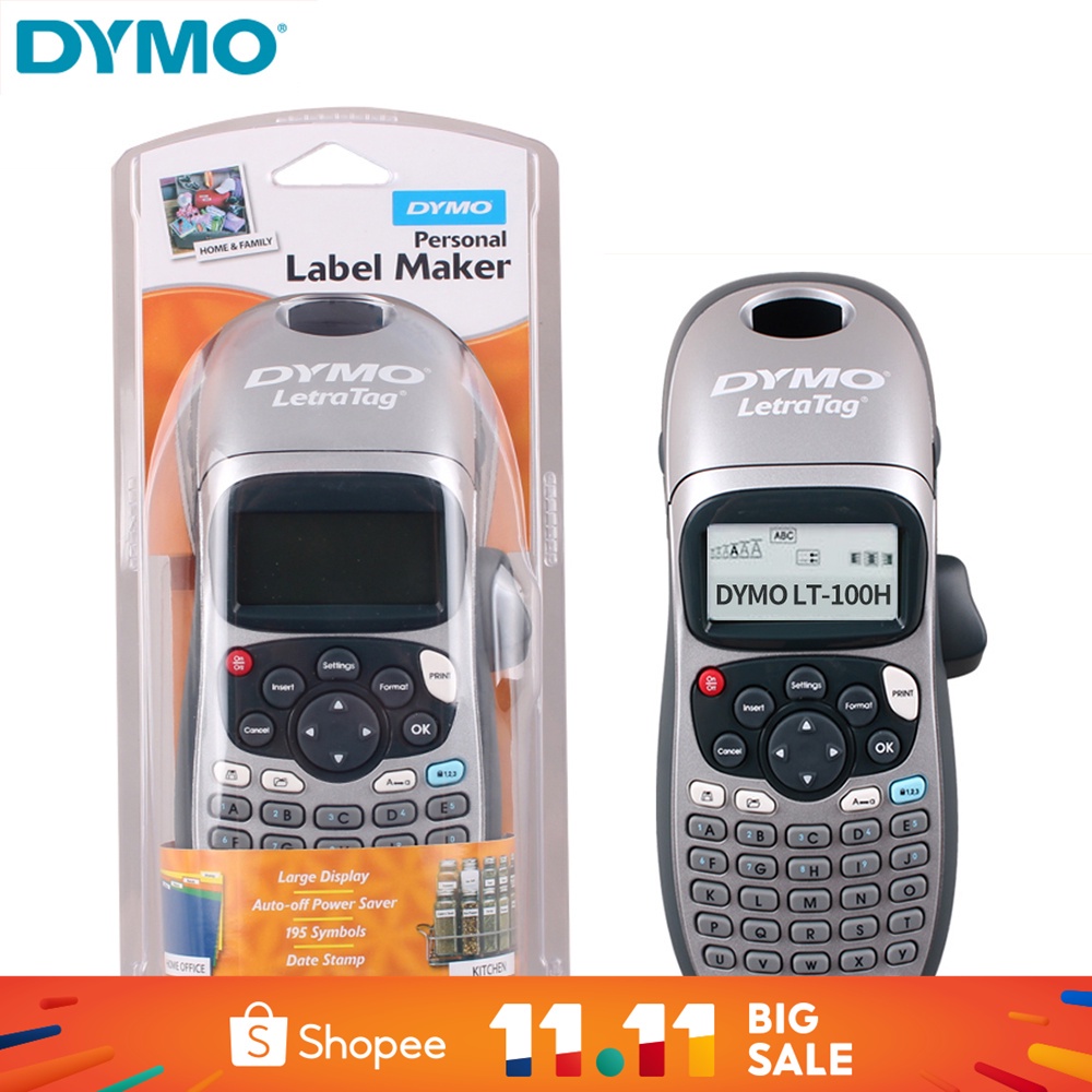 Original Dymo Letratag LT100H label printer Handheld label maker