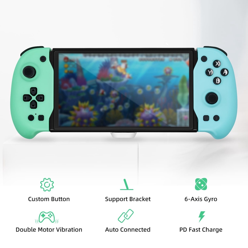 DOBE In-line Controller with Motor Vibration for Nintendo Switch(OLED ...