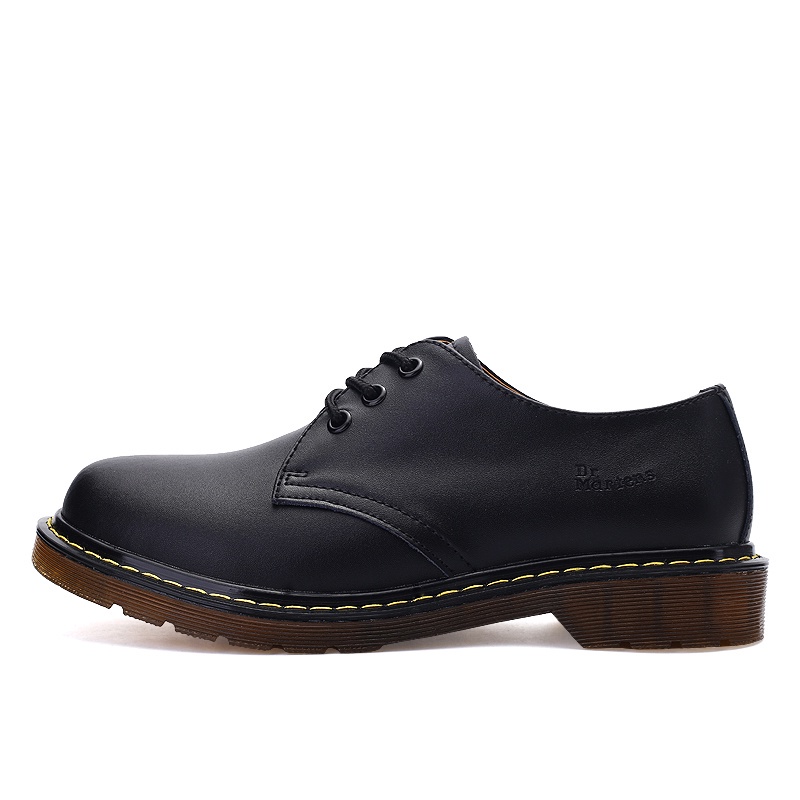 Dr. Marten Air Wair 1461 Martin Boots Crusty Couple Models Black Shoes ...