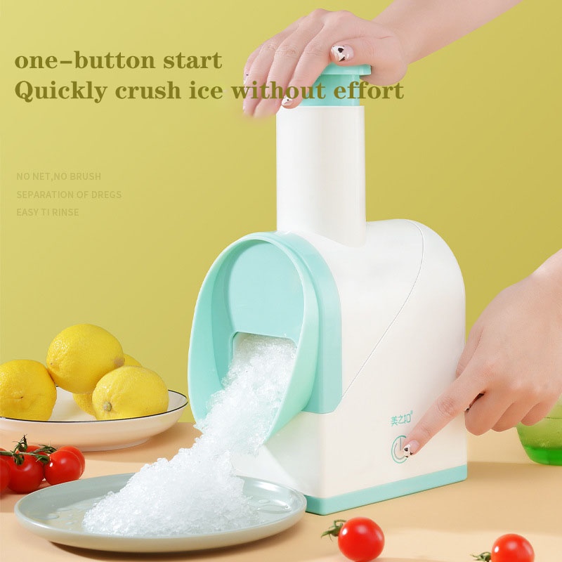 Ice Breaker Usb Charging Milk Tea Ice Planer Continuous Ice Machine