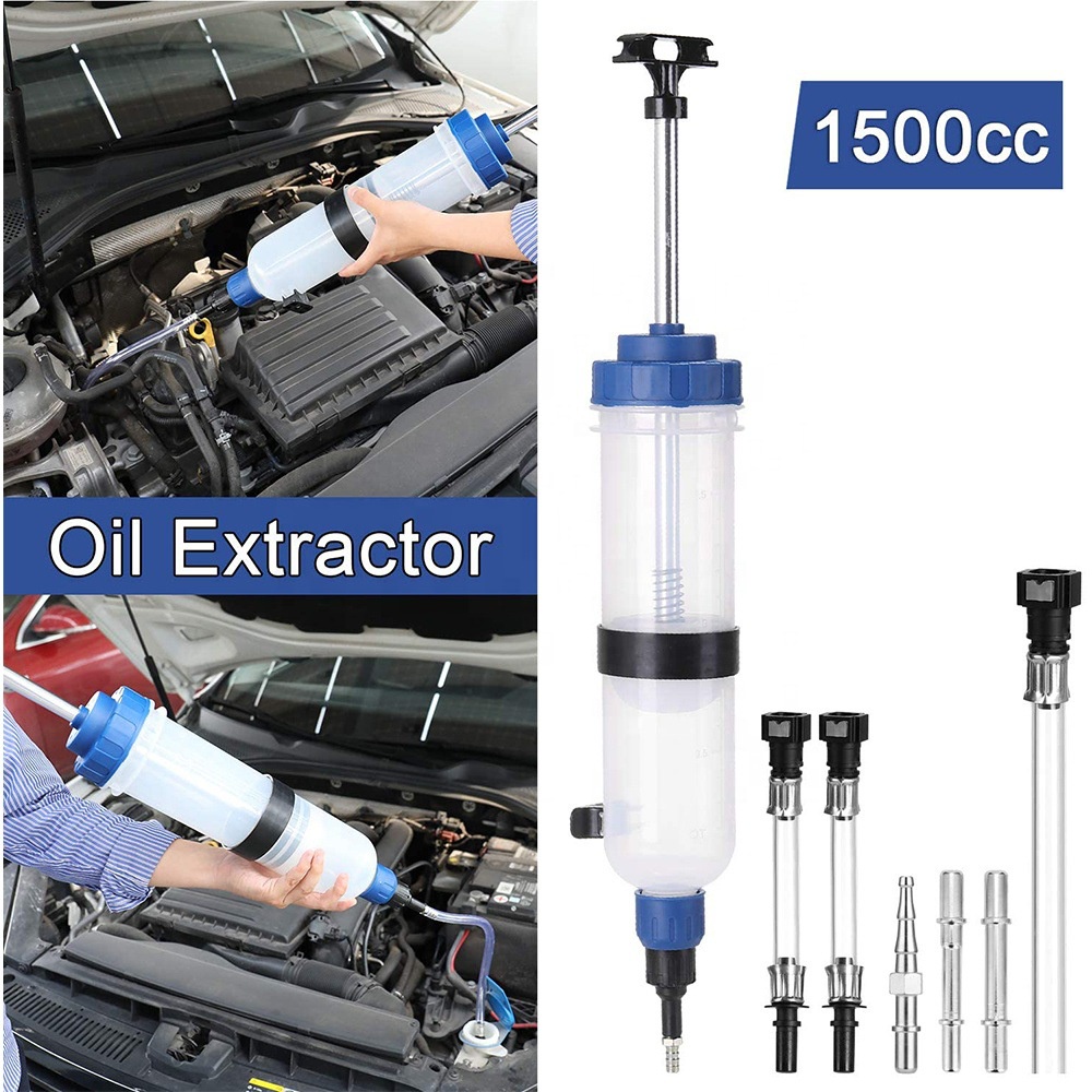 Car Oil Fluid Extractor Fluid Syringe Pump Siphon Pump Brake Fluid Auto