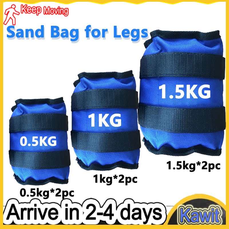 Sand Bag For Legs 2pc Ankle Wrist Weights Sandbag Adjustable Wrist Iron