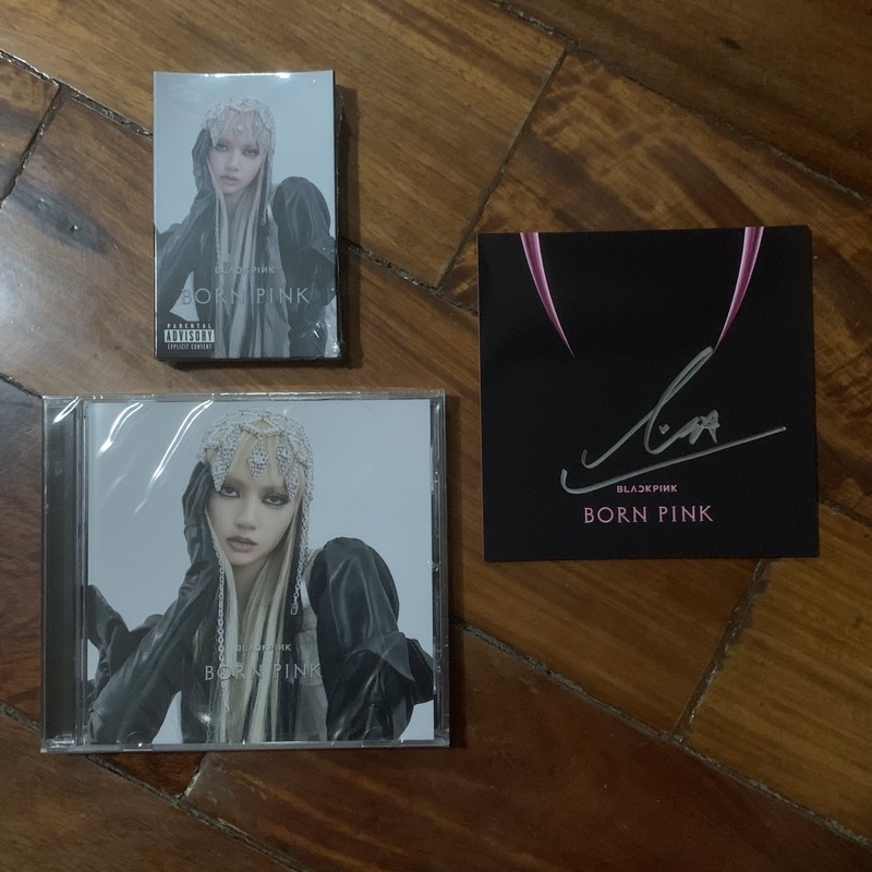 Outlet BLACKPINK LISA Born Pink Signed Album