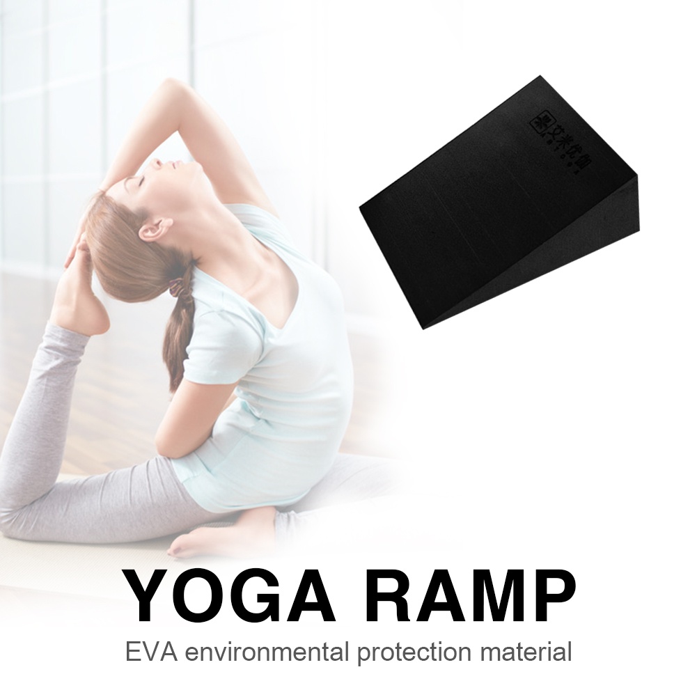 Yoga Wedge Stretch Slant Boards EVA Foam Tilt Slanting Board Yoga Block ...