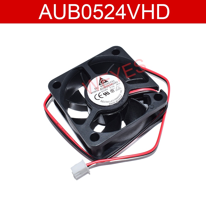 AUB0524VHD Cooling fan for DC24V 0.15A 50*50*20mm 5000RPM 2pin 3pin #F4