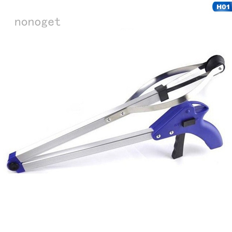 Garden Garbage Long Handle Litter Picker Folding Trash Grabber Clip ...