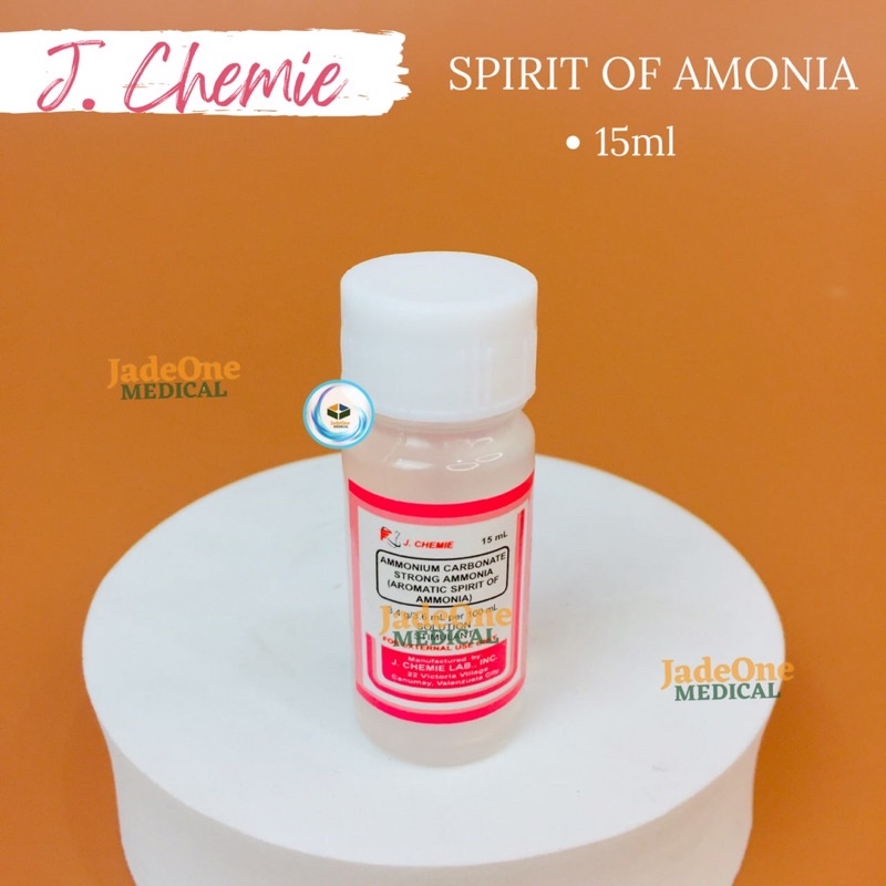 J.CHEMIE Spirit of Ammonia (15ml) Shopee Philippines