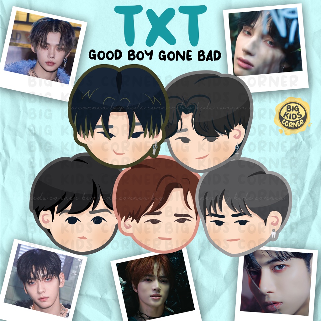 TXT - Good Boy Gone Bad Stickers | Big Kids Corner | Shopee Philippines