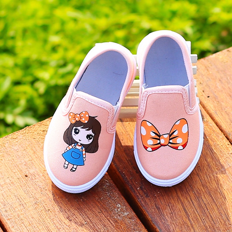 Baby girl outlet canvas shoes