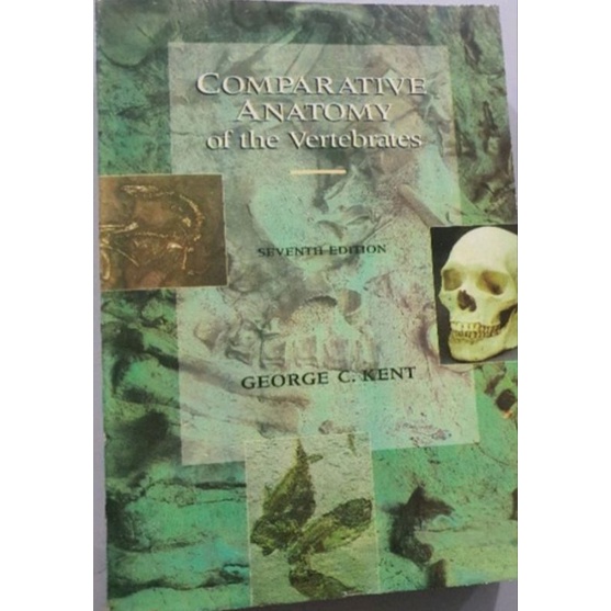 COMPARATIVE ANATOMY OF THE VERTEBRATES | Shopee Philippines