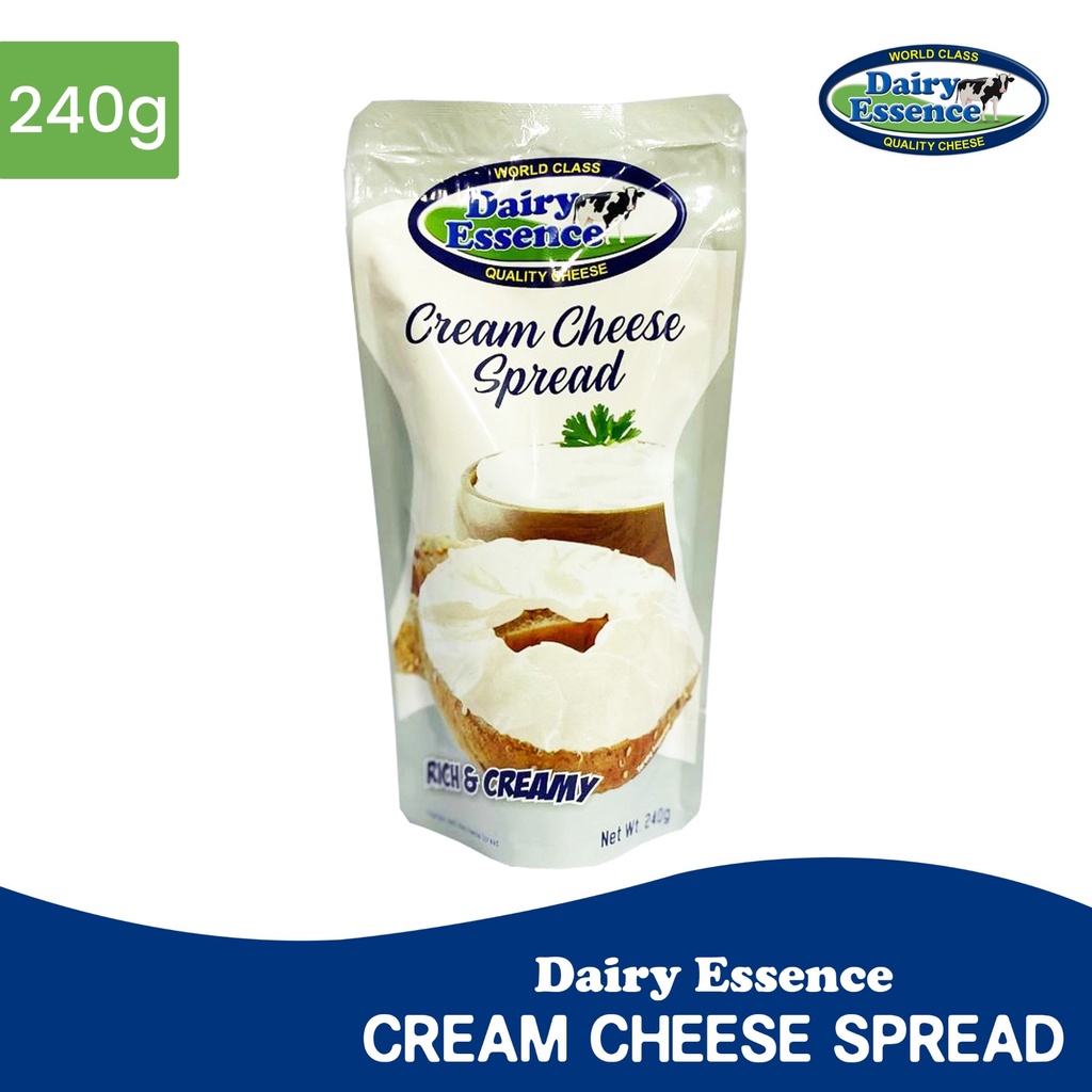 Dairy Essence Cream Cheese Spread 240g Shopee Philippines