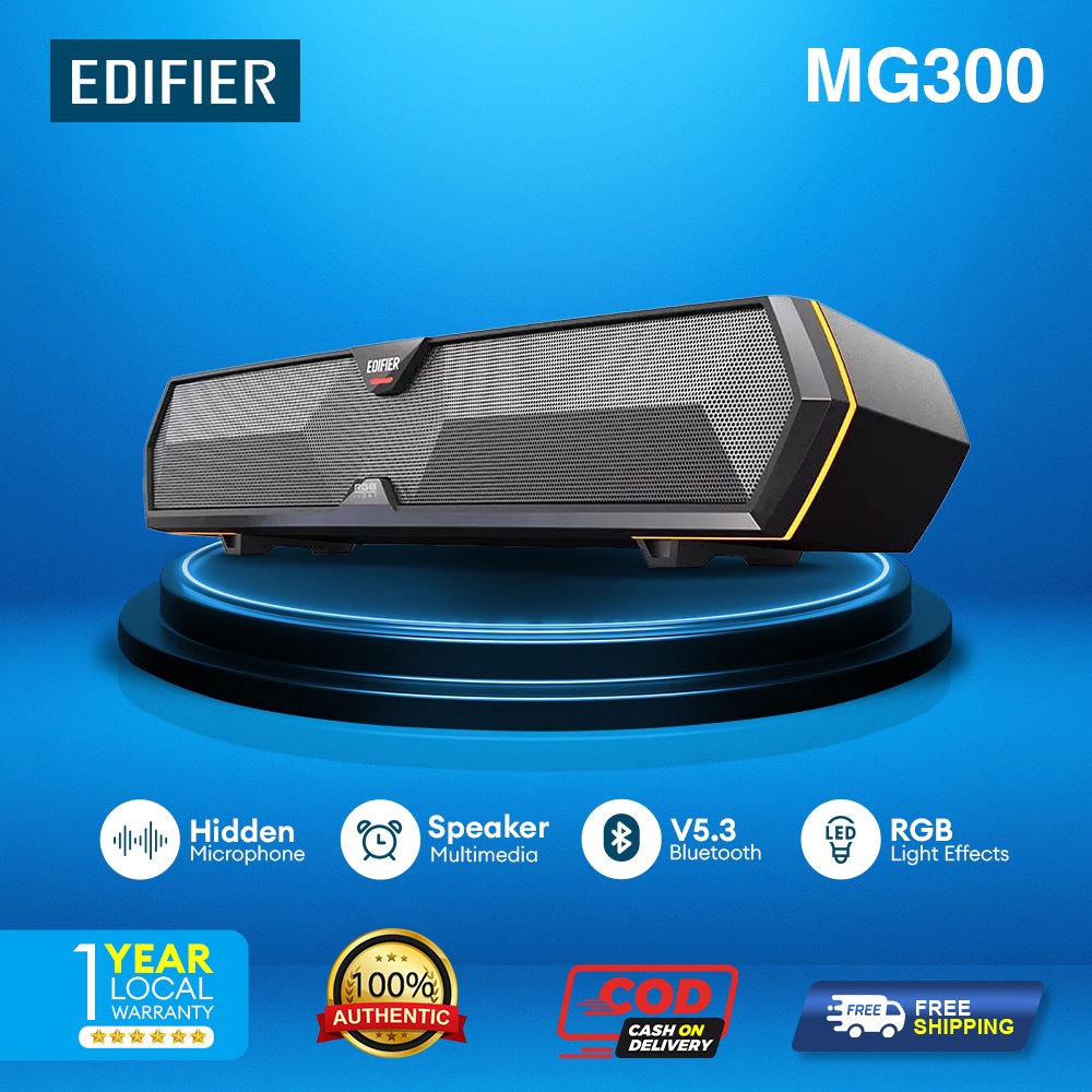 Edifier Mg300 Multimedia Speaker Rgb Led Effects Bluetooth V5 3/Edifier ...