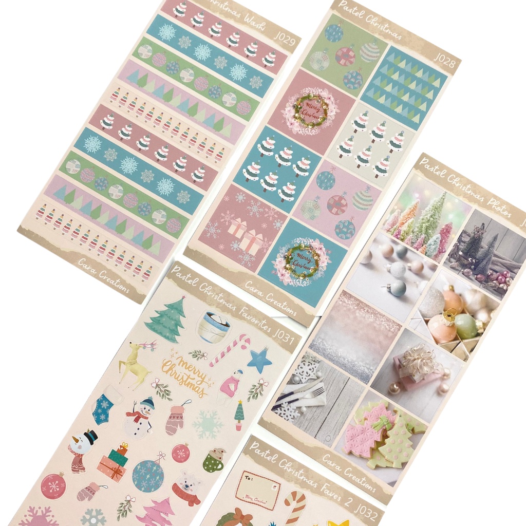 Cara Creations Sticker Journal Planner Scrap Booking Vinyl Stickers ...