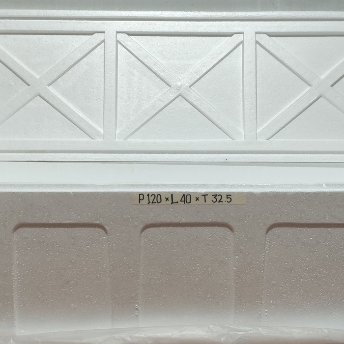 Jumbo Styrofoam Cardboard Box 120X40X32 Shopee Philippines