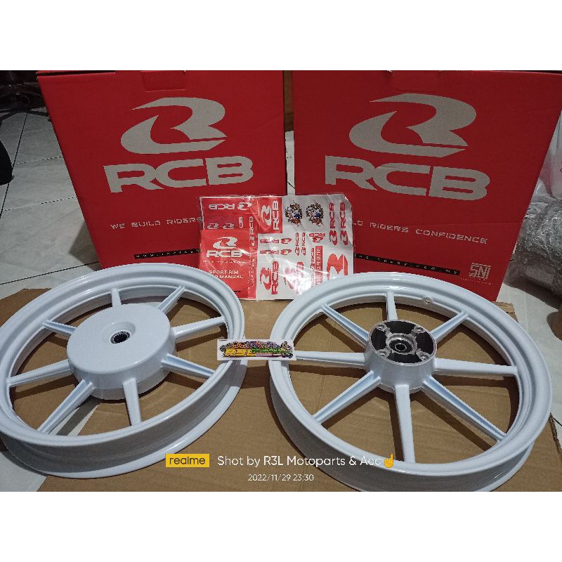 Rb8 White Mags For Honda Beat 