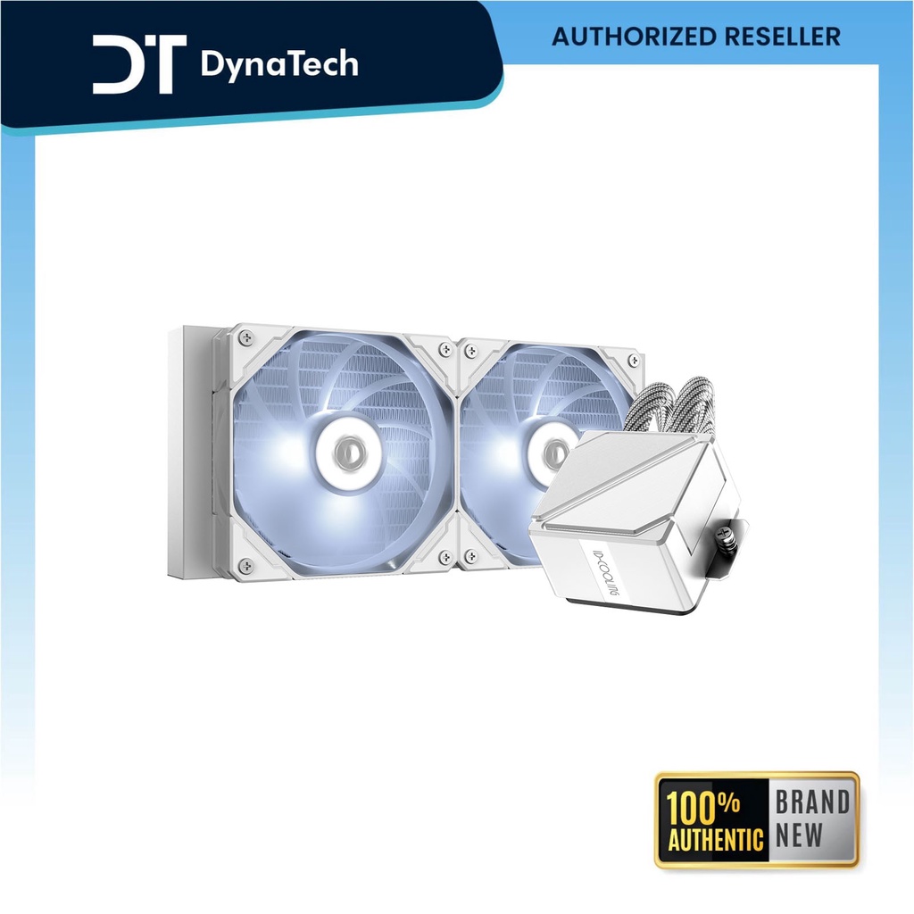 id cooling dashflow df 240 basic white