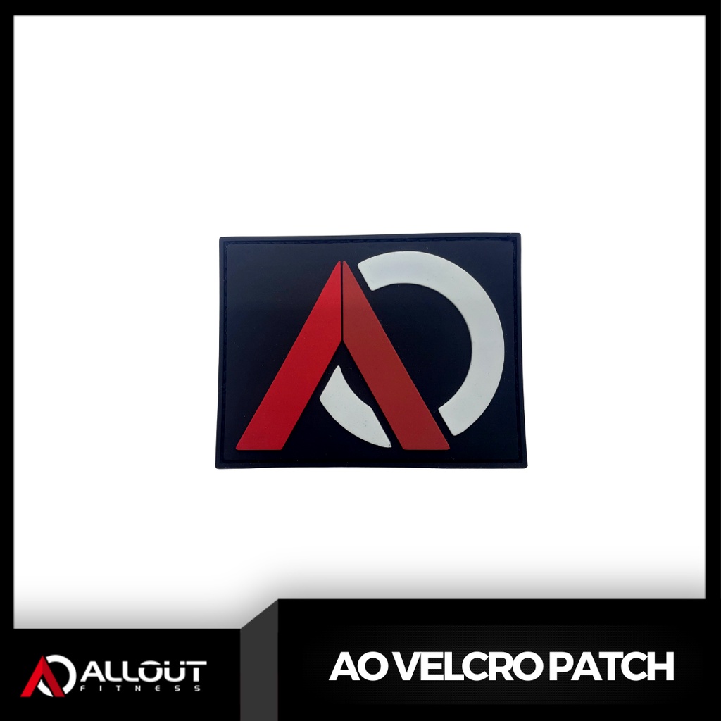 AO Velcro Patch (All Out Fitness Logo) | Shopee Philippines