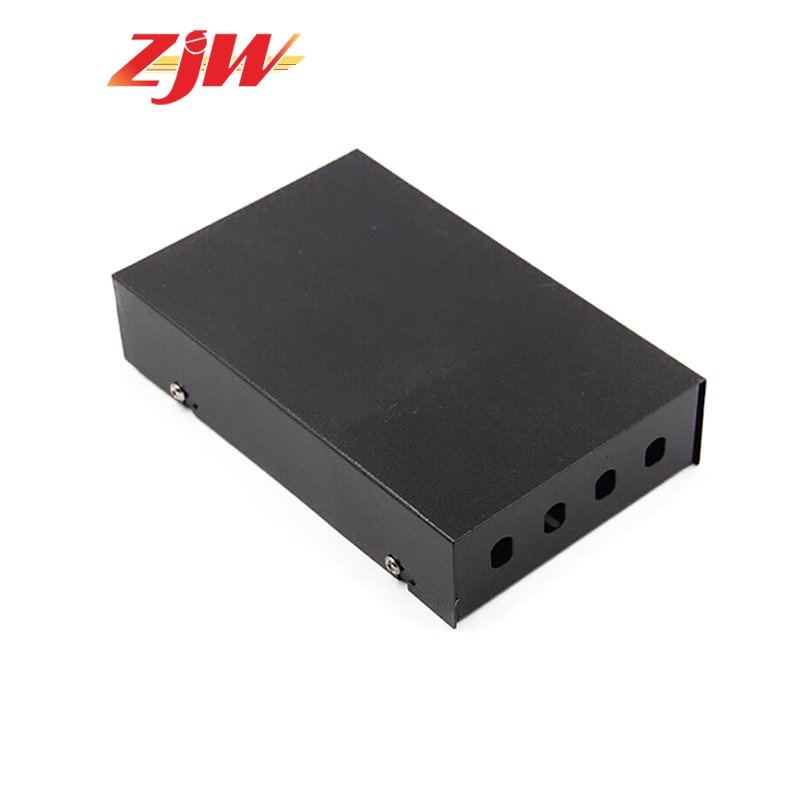 ZJW 4 Cores Iron FTTH Terminal Box Fiber Box Fiber Optic Patch Panel ...