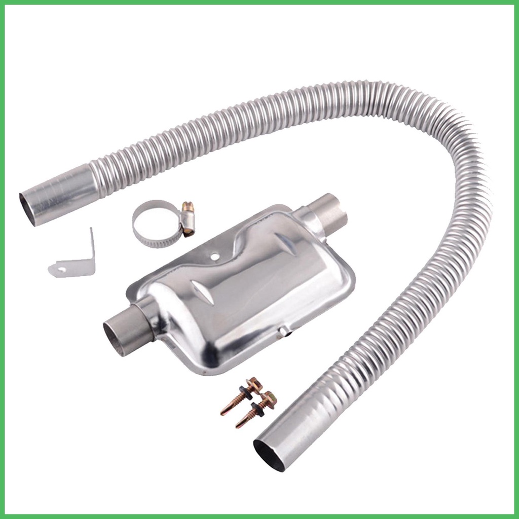 Air Heater Exhaust Pipe Stainless Generator Exhaust Muffler Pipe