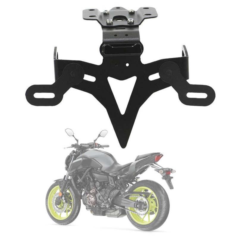 Motorcycle License Plate Holder Mount Bracket Adjusted Registration ...