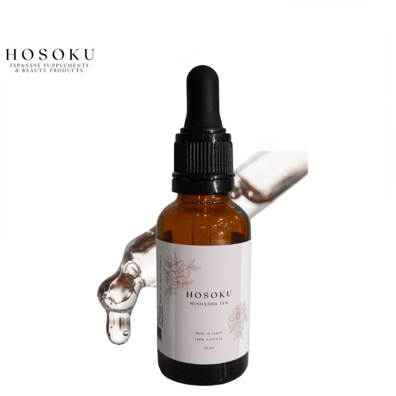 Minoxidil 15% Hosoku Hair Growth(with Collagen and Castor ) Hair Grower ...