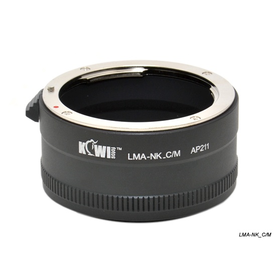 KIWI FOTOS LMA-NK_C/M Adapter (for) Nikon AI Lens To Canon EOS M Camera ...
