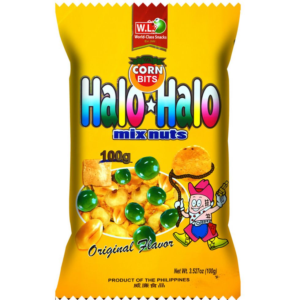 Corn Bits Halo Mix Nuts Original Flavor 100g Shopee Philippines