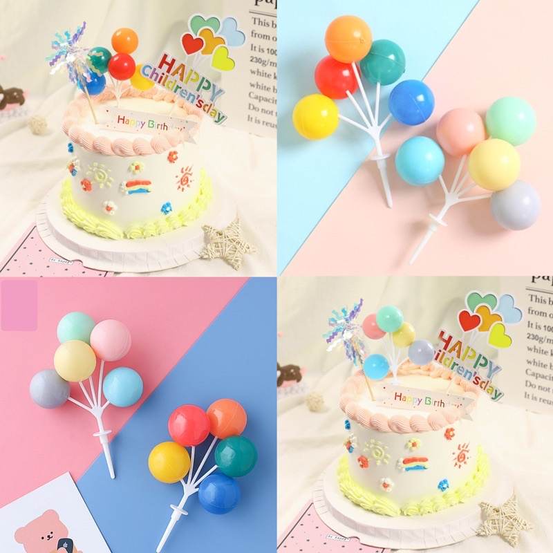 Balloon Cake Topper balloons Toppers | Shopee Philippines