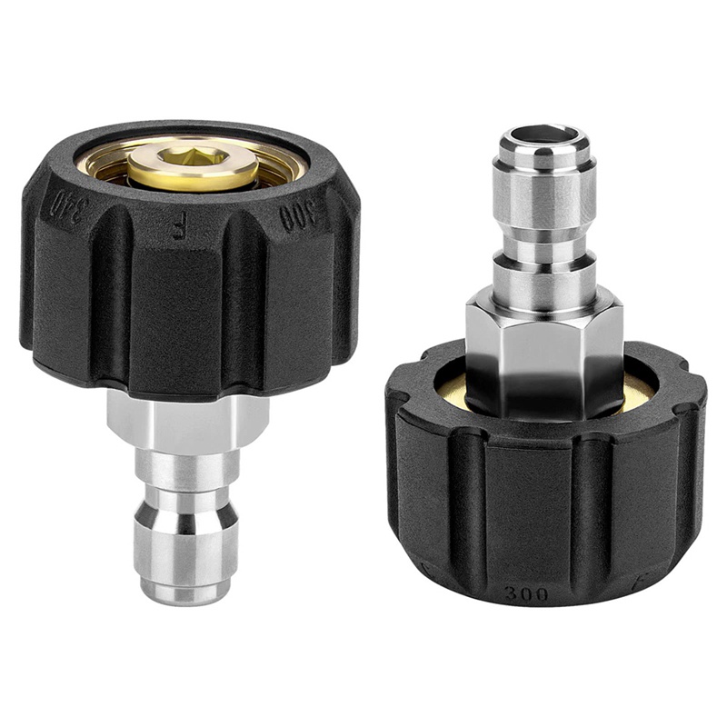 Pressure Washer Adapter Set, Pressure Washer Quick Connect M22 14Mm X 3