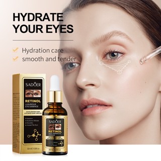 SADOER Retinol Eye Serum Dark Circles and Eyebag Remover Original Anti ...