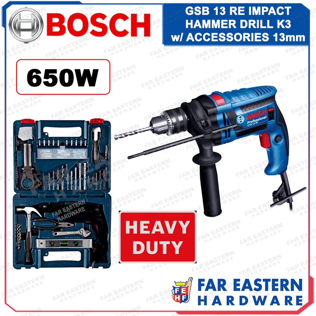 Bosch gsb discount 13 re 650w