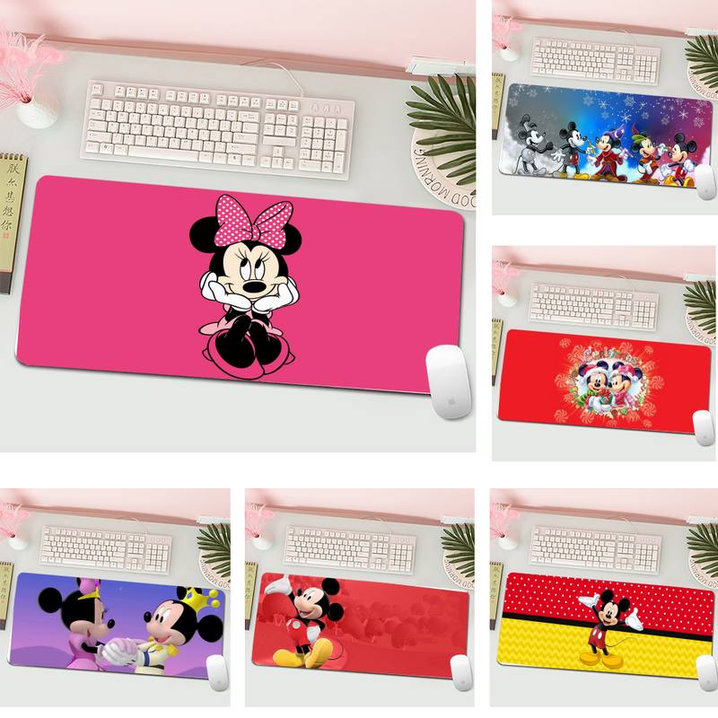 Disney Mickey Mouse Rubber Mouse Durable Desktop Mousepad L Large Gamer