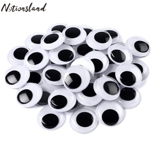 TOAOB 600pcs 6mm Small Wiggle Googly Eyes with Self Adhesive Round Plastic  Sticker Eyes DIY Arts Crafts Scrapbooking Accessories
